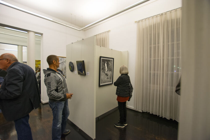 Ausstellungsansicht "Heinrich von Zügel - Kunstpreis",Galerie Altes Rathaus, Kunstverein Wörth, Wörth am Rhein, 2018