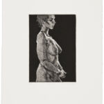 aus der Serie "core" III, Radierung auf Büttenpapier, Auflage 5, 19 x 25 cm, 2020