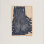waves XIX, farbige Radierung, Chine Collé auf Büttenpapier, 3 Versionen je Auflage 2, I (1/2), 19 x 25 cm, 2020