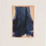 waves XVI, farbige Radierung, Chine Collé auf Büttenpapier, 3 Versionen je Auflage 2, II (1/2), 19 x 25 cm, 2020