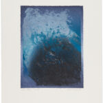 waves XXXIII, farbige Radierung, Chine Collé auf Büttenpapier, 3 Versionen je Auflage 2 + 1 e.a., I (2/2), 25 x 35 cm, 2021