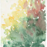 Kathrin Edwards, Küchenaquarell, Aquarell auf Büttenpapier, 10 x 15 cm, 2025