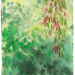 Kathrin Edwards, Küchenaquarell, Aquarell und Aquarellbuntstift auf Büttenpapier, 10 x 15 cm, 2025