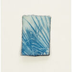 Kathrin Edwards, mini - fading memories (25) I, Cyanotypie auf Kozo Washi, Unikat, 5 x 7 cm, 2025