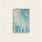 Kathrin Edwards, mini - fading memories (25) III, Cyanotypie auf Kozo Washi, Unikat, 5 x 7 cm, 2025