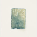 Kathrin Edwards, mini - fading memories (25) VIII, Cyanotypie auf Kozo Washi, Unikat, 5 x 7 cm, 2025