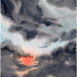 Kathrin Edwards, light moments (26) 1, Aquarell auf Aquarellpapier, 17 x 24 cm, 2026