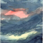 Kathrin Edwards, light moments (26) 2, Aquarell auf Aquarellpapier, 17 x 24 cm, 2026