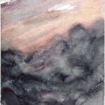 Kathrin Edwards, light moments (26) 7, Aquarell auf Aquarellpapier, 17 x 24 cm, 2026