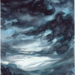 Kathrin Edwards, light moments (26) 4, Aquarell auf Aquarellpapier, 17 x 24 cm, 2026