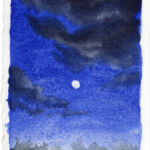 Kathrin Edwards, mini light scapes (26) 8, Aquarell auf Büttenpapier, Unikat, 11,6 x 8,5 cm, 2026