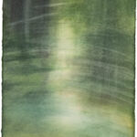 Wasserspiegelung VII, Aquarell auf Bamboo Sumi, 14 x 19 cm, 2026