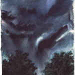 light scapes (26) XI, Aquarell auf Büttenpapier, 28 x 38 cm, 2026